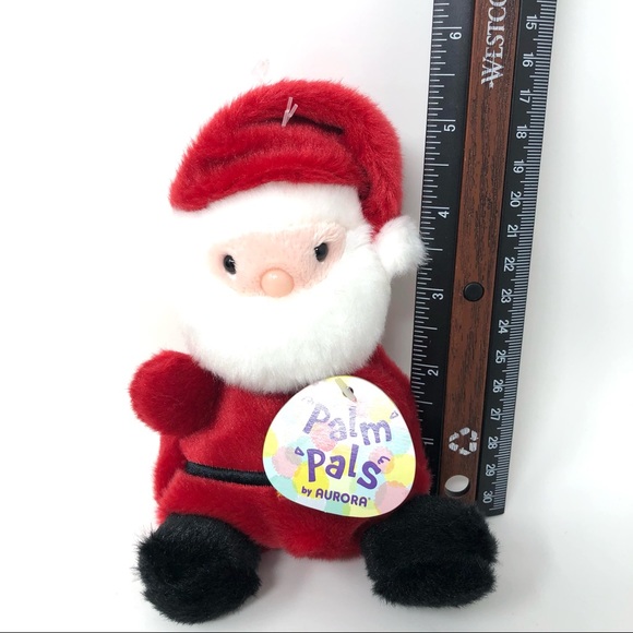Aurora Palm Pals - Santa Claus Plush Toy 5” - Picture 4 of 4